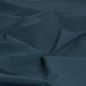 Preview: Baumwoll-Popelin gekämmt stone washed petrolgrün