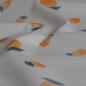 Preview: Dekostoff aus Baumwolle Orangen auf beige