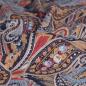 Preview: Viskose Borkencrepe mit Lurex Paisley