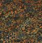 Preview: Viskose Druck Leoprint grün orange