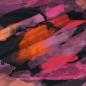 Preview: Viskose Druck Kleckse rosa violett orange – ECOVERO™