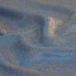 Preview: Futterstoff Paisley Viskosemix blau gelborange