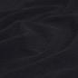 Preview: Grasleinen mit Baumwolle stonewashed schwarz