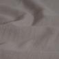 Preview: Grasleinen mit Baumwolle stonewashed leinengrau beige