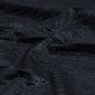 Preview: Samt-Jersey mit GLitzer schwarz