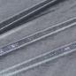 Preview: Metallic Glitzerstoff Disco silber