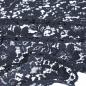 Preview: Spitze mit Baumwolle und Bogenkante schwarz