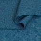 Preview: Wollstoff Schurwolle Tweed Fischgrat petrol anthrazit