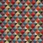 Preview: Gobelin Dekostoff Dreiecke abstrakt bunt