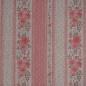 Preview: Dekostoff Leinenlook Landhausstil Romantik Rosen rosa
