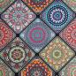 Preview: Dekostoff Panama Mandalas bunt