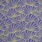 Preview: Dekostoff Canvas Muscheln flieder hellgelb