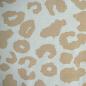 Preview: Dekostoff Canvas Leoprint beige creme