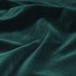 Preview: Italienischer Baumwoll-Samt dunkelgrün