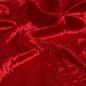 Preview: Pannesamt Polyester warmes rot
