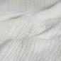 Preview: Musselin Double Gauze uni elfenbein