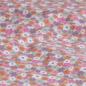Preview: Musselin Double Gauze Blümchen allover bunt pastell