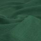 Preview: Musselin Double Gauze uni tannengrün