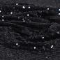 Preview: Paillettenstoff Mesh mit kleinen Pailletten allover schwarz