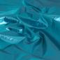 Preview: Folienstoff Nylon Metallic-Look türkis