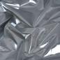 Preview: Folienstoff Nylon Metallic-Look silber