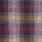 Preview: Flanell Baumwolle Karo bunt melange lila ocker blau rot