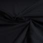 Preview: Singlejersey uni aus Baumwolle schwarz - Bio