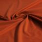 Preview: Singlejersey uni aus Baumwolle rostbraun - Bio