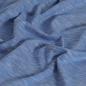 Preview: Slub Jersey leichte Bio-Baumwolle melange mittelblau