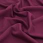 Preview: Viskose French Terry aus Bambusfaser violett weinrot