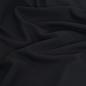 Preview: Viskose French Terry aus Bambusfaser schwarz