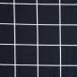 Preview: Baumwolljersey Quadrate Karolinien Squares schwarz weiß