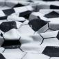 Preview: Baumwolljersey Fußball-Muster