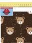 Preview: Baumwolljersey Teddys braun – FVJ
