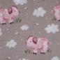 Preview: Baumwolljersey Schweine beige rosa – FVJ
