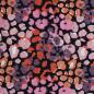 Preview: Baumwolljersey Animalprint Flecken rosa rot orange – FVJ