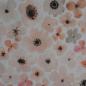 Preview: French Terry Blütenblätter rosa apricot - Bio