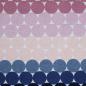 Preview: French Terry Punkte blau rosa beige – FVJ