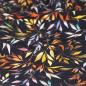 Preview: Viskosejersey Crepe Blätter herbstbunt - FVJ