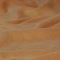 Preview: Nickystoff tan caramelbraun - Bio