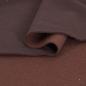 Preview: Heavy Sweat Stoff 70% CO uni dunkelbraun