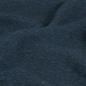 Preview: Sweat Stoff Jeanslook bedruckt nachtblau melange