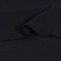 Preview: Rippenbündchen Feinripp 2x2 schwarz