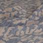 Preview: Feinstrick Strickstoff Jacquard Leo silbergrau beige