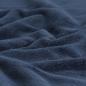 Preview: Bambus-Fleece Frottee Doubleface dunkelblau