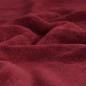 Preview: Bambus-Fleece Frottee Doubleface weinrot