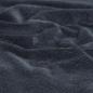 Preview: Bambus-Fleece Frottee Doubleface dunkelgrau