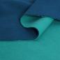 Preview: Polar Fleece Doubleface antipilling zweifarbig blau meergrün
