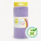 Preview: Plüschstoff Shorty uni 75x100cm lavendel lila – Kullaloo