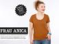 Preview: Papierschnittmuster Basicshirt Frau Anica XS-XXL